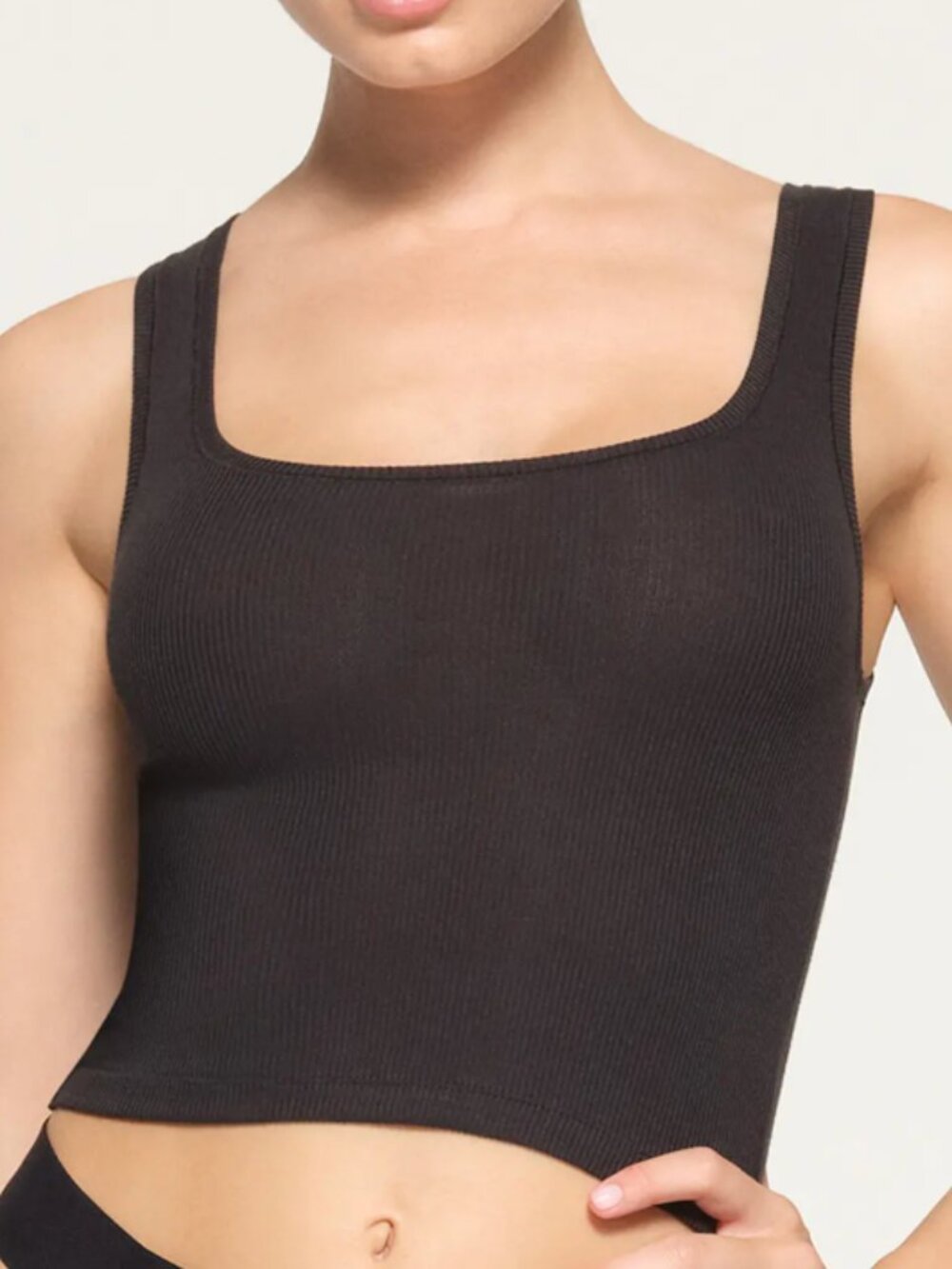 SKIMS Stretch Cotton Rib Tank